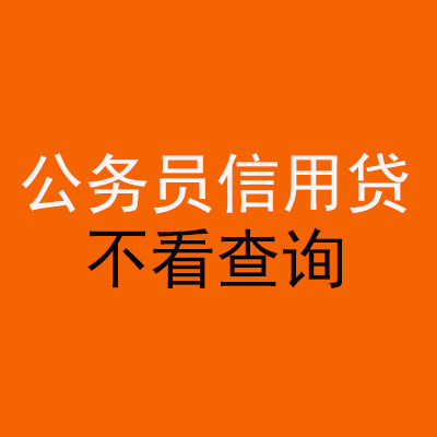 白塔公务员信用贷款